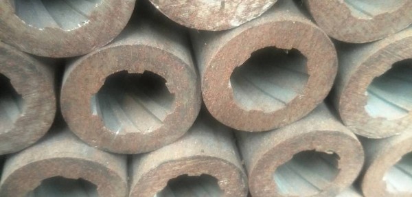 雙面水冷壁管（內(nèi)螺紋）Φ60×12.2mm，材質(zhì)：12Cr1MoVG。含材質(zhì)證明、出廠合格證，水壓試驗(yàn)、通球報(bào)告等資料